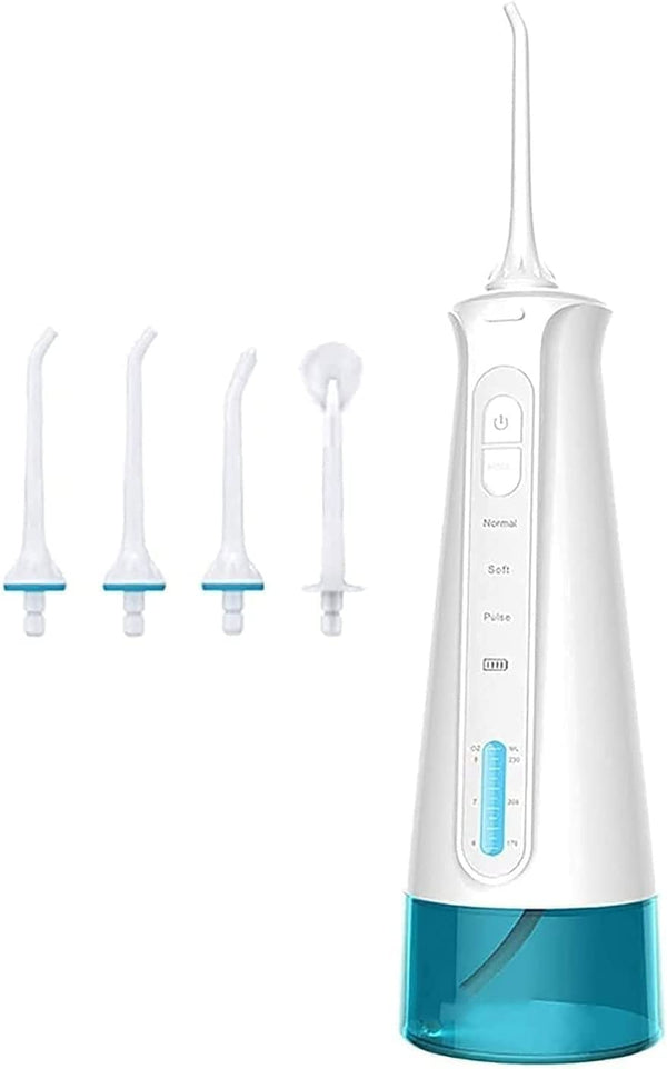 XARONF Water Flosser for Teeth, Mini Portable Rechargeable Dental Oral Flossing Irrigator for Braces, 3 Modes & IPX8 Waterproof, for Travel & Home