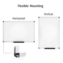 VIZ-PRO Magnetic Dry Erase Board, 48 X 24 Inches, 3 Pack, Silver Aluminium Frame