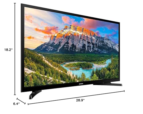 SAMSUNG UN32N5300AFXZA 32 inch 1080p Smart LED TV Black Bundle with Deco Gear 4K HDMI 2.0 Cable w/Pure Copper Conductors x2 & CPS Exclusive 12 Month Protection Pack Bundle (BEACH-CPS-266000)