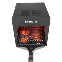 Luma Electric Steak Grill, Portable Indoor Countertop Oven with Griddle, Smokeless Electric Infrared Grill, Heats up to 1450 Degrees, BBQ, Grill, Toast, and Broil Chicken, Beef, Pork, and Vegetables