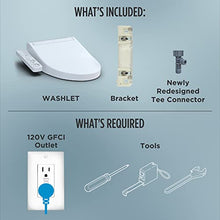 TOTO SW3074#01 WASHLET C2 Electronic Bidet Toilet Seat with PREMIST and EWATER+ Wand Cleaning, Elongated, Cotton White