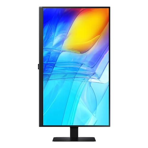 SAMSUNG 27" ViewFinity S8 (S80D) Series 4K UHD High Resolution Computer Monitor, HDR10, Multiple Ports w/ HDMI, DisplayPort, USB-A, Height Adjustable Stand, LS27D806EANXGO, 2024, 3Yr Warranty