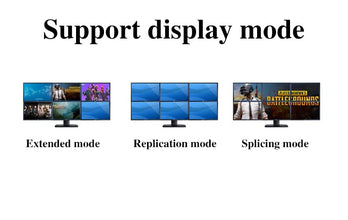 SRhonyra GT 730 2GB DDR3 4 Monitors HDMI Video Card for Desktop PC, 64 Bits Support U3D Quad Setup Multiple Screens Display GPU