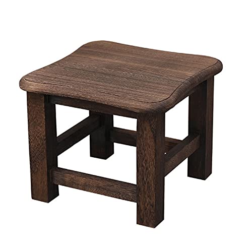 Wooden Spa Bath Stool Elderly Bath Assistance Seat Chair Works in Bathroom/Living Room/Bedroom/Garden Leisure Comfortable Safe Load-Bearing 150kg (Color : #2) (#1)