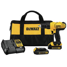 DEWALT 20V MAX* Cordless Drill/Driver Kit with Screwdriver/Drill Bit Set, 100-Piece (DCD771C2 & DWA2FTS100)