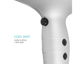 Neuro by Paul Mitchell Light Tourmaline Hair Dryer, Multiple Heat + Speed Settings, Cool Shot Button