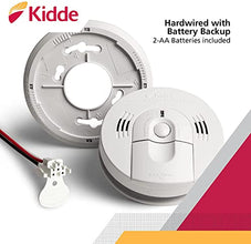 Kidde Hardwired Smoke & Carbon Monoxide Detector, Battery Backup, Interconnectable, LED Warning Light Indicators