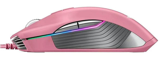 Razer Lancehead TE Ambidextrous Gaming Mouse: 16,000 DPI Optical Sensor - Chroma RGB Lighting - 8 Programmable Buttons - Mechanical Switches - Quartz Pink