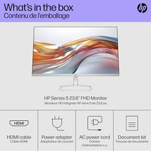 HP Series 5 24 inch FHD Monitor, Full HD Display (1920 x 1080), IPS Panel, 99% sRGB, 1500:1 Contrast Ratio, 300 nits, Eye Ease with Eyesafe Certification, 524sa (2024)