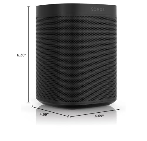 Sonos One SL - Microphone-Free Smart Speaker – Black