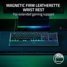 Razer Huntsman V3 Pro Esports Gaming Keyboard: Analog Optical Switches - Razer Snap Tap - Rapid Trigger - Adjustable Actuation - Media Keys & Dial - Doubleshot PBT Keycaps - Wrist Rest - Black