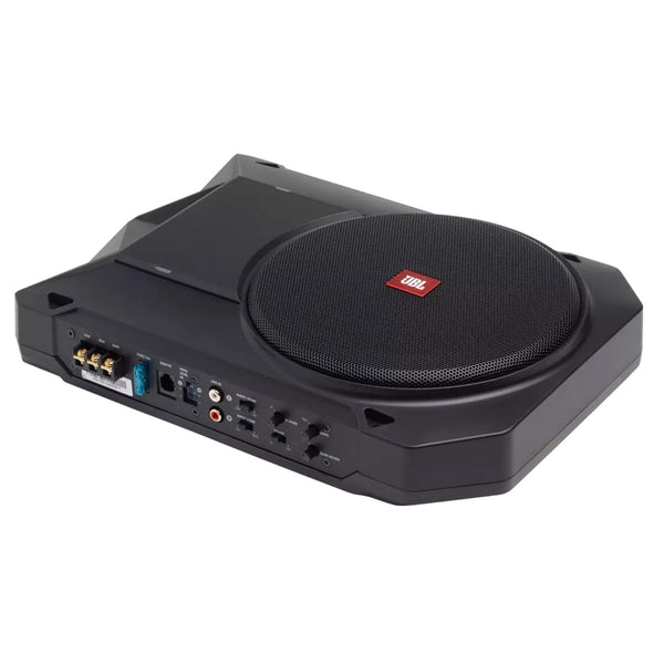 JBL BassPro SL2 Active Underseat Car Subwoofer with Built in Amplifier - Under Seat 8'' 125 Watt Power Amplifier