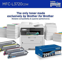 Brother MFC-L3720CDW Wireless Digital Color All-in-One Printer with Laser Quality Output, Copy, Scan, Fax, Duplex, Mobile Includes 2 Month Refresh Subscription Trial ¹ Works with Alexa