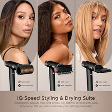 Shark SpeedStyle Pro Professional Performance High-Velocity Hair Dryer System with Scalp Shield and IQ Speed Styling & Drying Suite, Straight and Wavy Hair, Lightweight, Ionic, No Heat Damage, HD731