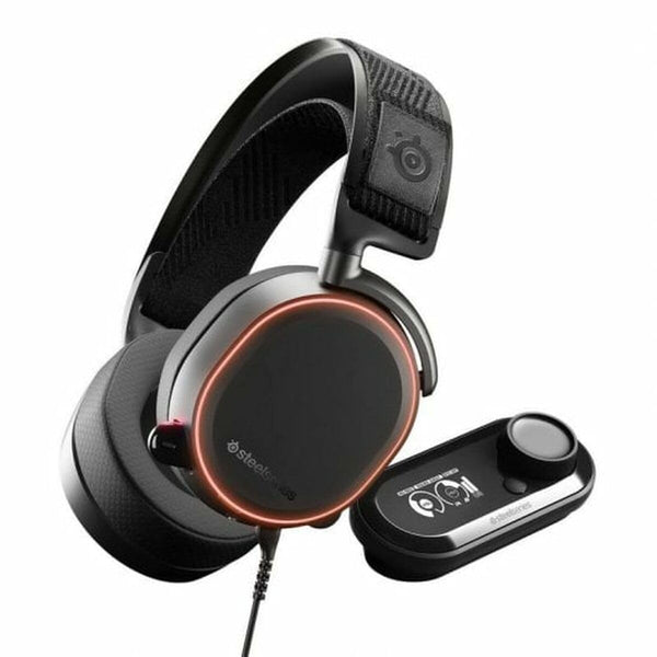 SteelSeries Arctis Pro + GameDAC Wired Gaming Headset - Certified Hi-Res Audio - Dedicated DAC and Amp - for PS5/PS4 and PC - Black