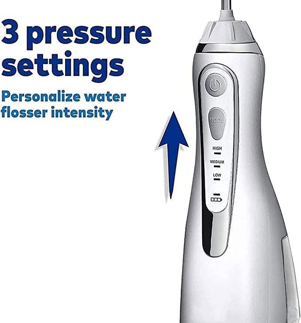 ELORES Water Flosser Professional for Teeth, Gums, Braces, Dental Care, Dental Oral Irrigator, Portable and Rechargeable IPX7,Water Teeth Cleaner Picks for Home Travel