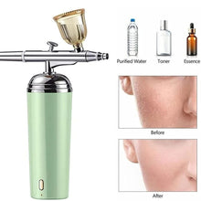 UOOD Portable Nano Facial Mist Humidifier for Soothing and Hydrating Dry Face Skin, USB Rechargeable Small Handheld Facial Sprayer Steamer for Travel Gift for Lover