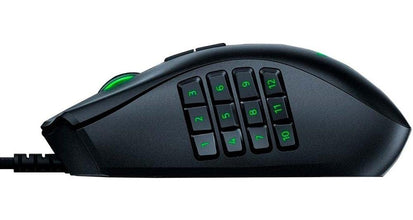 Razer Naga Trinity Gaming Mouse: 16,000 DPI Optical Sensor - Chroma RGB Lighting - Interchangeable Side Plate w/ 2, 7, 12 Button Configurations - Mechanical Switches