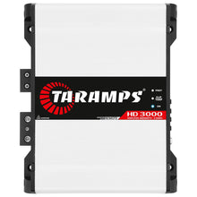 Taramps HD 3000 2 Ohms 1 Channel 3000 Watts RMS MAX Full Range Car Audio, Monoblock, LED Monitor Indicator, Class D Amplifier, Crossover, White 3k amp, Sound Quality