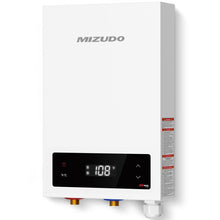 Tankless Water Heater Electric, MIZUDO 14kW Instant Hot Water Heater, Up to 3.4 GPM for 2-3 Point of Use, with LED Digital Display, ETL Certified