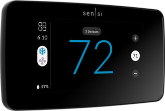 Sensi Touch 2 Smart Thermostat with Touchscreen Color Display, 100 Years of Expertise, Programmable, Wi-Fi, Data Privacy, Easy DIY, Works with Alexa, Energy Star Certified, ST76, C-Wire Required