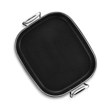 HexClad Hybrid Nonstick Roasting Pan with Rack, Dishwasher-Friendly and Oven-Safe Up to 900°F, Compatible with All Cooktops