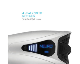 Neuro by Paul Mitchell Light Tourmaline Hair Dryer, Multiple Heat + Speed Settings, Cool Shot Button