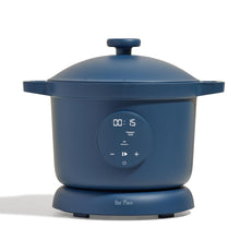 Our Place Dream Cooker | 6-quart Multicooker | 4 Versatile Modes | Pressure Cook, Slow Cook, Sear & Saute, Keep Warm | Hands-Free Steam Release | Tailored Control Panel | Blue Salt