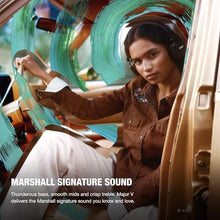 Marshall Major V On-Ear Bluetooth Headphone, Brown