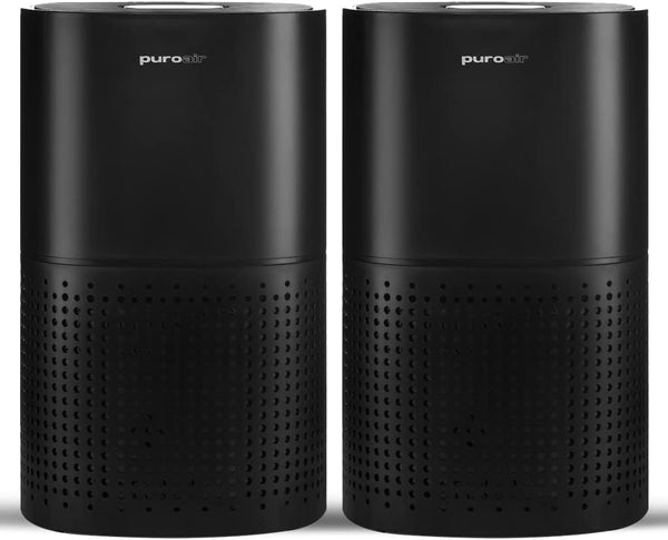 PuroAir HEPA 14 Air Purifier for Home - Covers 1,115 Sq Ft - Air Purifier for Allergies - Filters Up To 99.99% of Smoke, Pollen, Dust, and Common Pollutants (2 PACK)