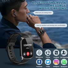 Smart Watch for Men Women, 1.95'' HD Curved Screen Smartwatch(Answer/Make Call), Fitness Tracker with 110+ Sport Modes, IP68 Waterproof Fitness Watch with Heart Rate/Sleep Monitor/Pedometer/Calories