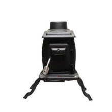 US Stove Company Cast Iron Wood Stove with Cool Touch Safety Handle, Heats up to 54,000 BTUs