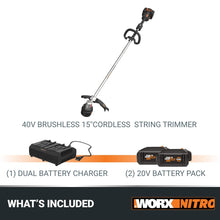 Worx Nitro 40V 15