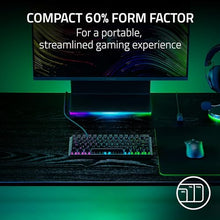 Razer Huntsman V3 Pro Mini 60% Esports Gaming Keyboard: Analog Optical Switches - Razer Snap Tap - Rapid Trigger - Adjustable Actuation - Dual-Purpose Mod Keys - Doubleshot PBT Keycaps - Black