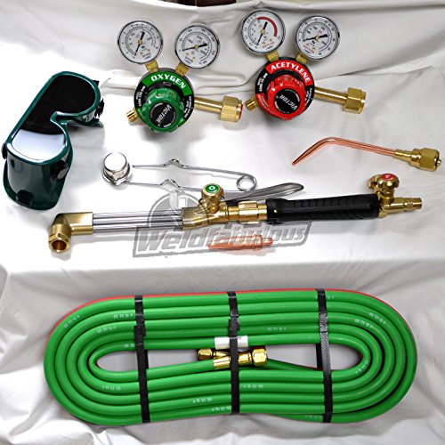 Victor Technologies 0384-2691 Medalist 350 System Heavy Duty Cutting System, Acetylene Gas Service, G350-15-300 Fuel Gas Regulator