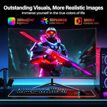 ZZA Gaming Monitor 27 Inch Curved 180Hz| 165Hz|144Hz|1ms| Computer Monitor FHD|1080P| 90% DCI-P3,100% sRGB,PC Monitor FreeSync| HDMI|HDR|Low Blue Light| HDMI|DP Ports| VESA Mount| Metal Stand