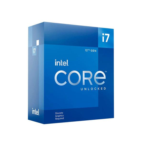 Intel® Core™ i7-12700KF, 12-Core Desktop Processor (8P+4E) up to 5.0GHz, LGA1700 125W 600 Series Chipset