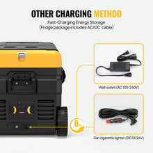 BougeRV (Upgrade) 173Wh Detachable Battery for 12 Volt Dual Zone Refrigerator, Specially equipped CRD/ED series dual-zone car refrigerator (Adapter not included