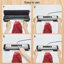 WiFi Sous-Vide-Machine & Vacuum Sealer Machine, Inkbird Sous Vide Cooker 1000W w/Recipes on APP Preset Cooker | Automatic Air Sous Vide Vacuum Sealing