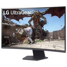 LG 32GS60QC-B Ultragear 32-inch Curved Gaming Monitor QHD (2560x1440) 180Hz 1ms 1000R AMD FreeSync HDR10 HDMIx2 DisplayPort Black