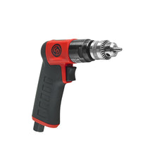 Chicago Pneumatic CP7300C - Air Power Drill, 1/4 Inch (6.5 mm), Keyed Chuck, Pistol Handle, 0.31 HP / 230 W, Stall Torque 1.9 ft. lbf / 2.6 NM, 3300 RPM, Hand Drill, Power Tools & Home Improvement