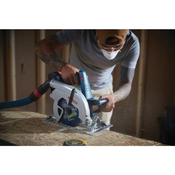 BOSCH GKS18V-25CB14 PROFACTOR™ 18V Connected-Ready 7-1/4 In. Circular Saw Kit with (1) CORE18V® 8 Ah High Power Battery