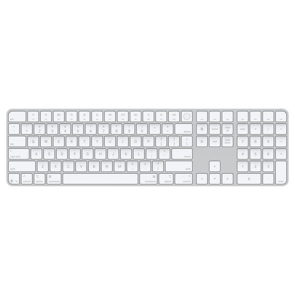 Magic Keyboard with Touch ID and Numeric Keypad for Mac Models with Apple Silicon - US English - White Keys