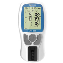 LYSUN Blood Lipid Analysis Meter System Multifunction Lipid kit Test HDL Triglycerides Cholesterol Test Meter (Lipid Meter with 10pcs of strips)