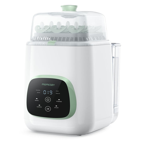 Momcozy KleanPal Pro Baby Bottle Washer, Sterilizer & Dryer - All-in-One Cleaning Machine for Bottles, Pump Parts & Baby Essentials - Time-Saving & Effortless Care