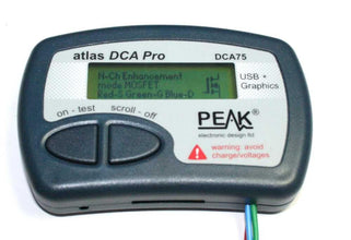 Peak Atlas DCA75 Pro Semiconductor Tester, Light Blue