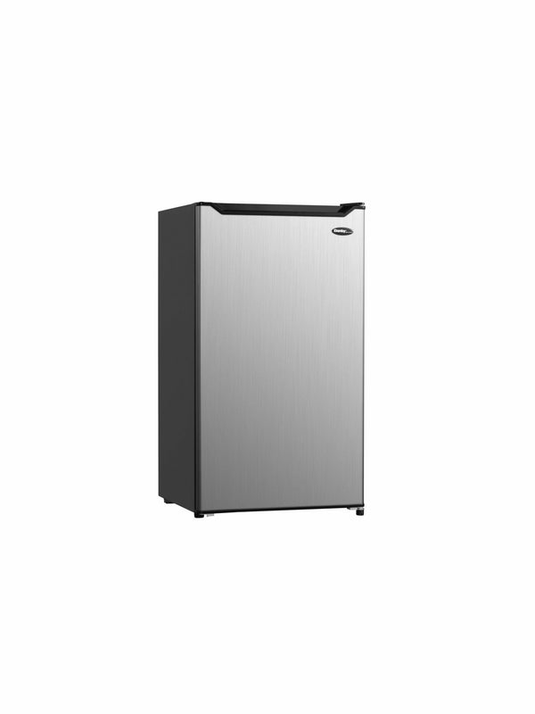 Danby DCR044B1SLM-6 4.4 Cu.Ft. Compact Refrigerator with Chiller-Mini Fridge for Bar, Dorm, Basement, Den, Kitchen, or Living Room, Stainless Steel