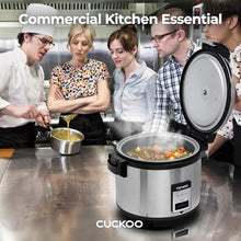 CUCKOO CR-3032 30-Cup (Uncooked) / 60-Cup (Cooked) Large Capacity Commercial Rice Cooker & Warmer with Nonstick Inner Pot, Switch Press (Silver/Black)