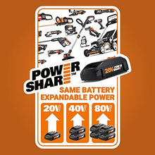 WORX 40V Power Share Hydroshot 2X20V Portable Power Cleaner (Batteries & Charger Included) - WG644 Black/Orange