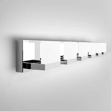 Tipace Modern 6 Lights LED Vanity Light for Bathroom Up and Down Chrome Bathroom Wall Light Fixtures Over Mirror(White Light 6000K)